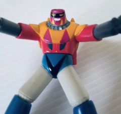 Boss Borot Mazinger Z Soft Vinyl Figure Vintage Robot Anime Toy Good Used
