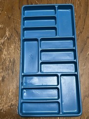 VINTAGE GI JOE STAR WARS 1980 VINYL CARRY CASE WITH GOOD TRAYS OVERALL GREAT