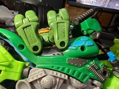 TMNT Ninja AT-3 All Terrain 3-Wheeler + Mutations Quad Rotor 4 -Pcs USAship