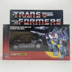 Transformers G1 Black Mirage Autobot Spy Action Figure Reissue Toys New in Box