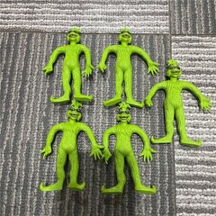 10pcs Dr. Seuss How The Grinch Stole Christmas Bendable Figure Toy