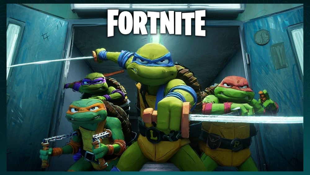 NECA Fortnite/Teenage Mutant Ninja Turtles Action Figures – YOU GET ALL FOUR!