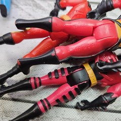 Kenner DC Batman Vintage Figure Lot 1990’s Robin Batman Animated 5″ 10 Figures