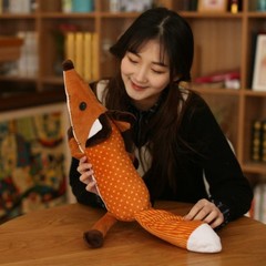 40/60cm Fox Stuffed Animals Plush Toys Accompany Doll Stuffed Toys Kids Gift