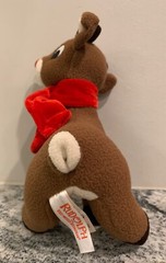 9 1/2″ 50 Years Rudolph The Red Nosed Reindeer Scarf Logo Soft Plush Dandee NWT