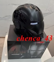 New in US!!! Black Iron Man 1:1 MK5 Helmet Jarvis Deformable Voice Control Mask
