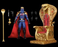 PRE-SALE–G.I. Joe Classified 221 Hooded Cobra Commander Figure Throne Set