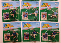 LOT OF 15 DIFFERENT 1989 ITALIAN SOCCER STARTING LINEUPS SLU FRESH FROM CASE