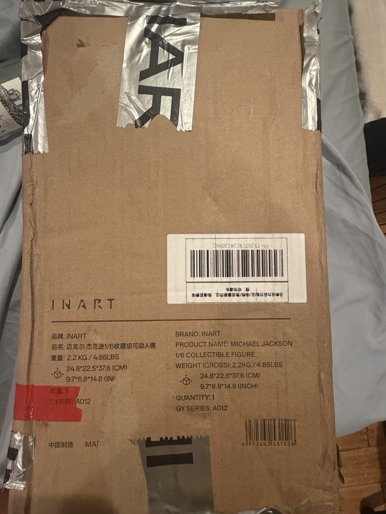 🔥 InArt Michael Jackson Jam 1/6 Action Figure A012 BRAND NEW 🇺🇸USA SELLER🇺🇸