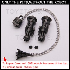 Black Arm Cannon Chain hammer Weapon Upgrade For SS99 Battletrap – Upgrade Kit