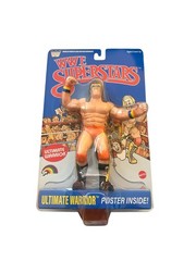 WWE LJN MATTEL Superstars Ultimate Warrior 8″ Action Figure Blue Card Ships Now