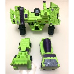 PLA 3D DIY Release All Members Upgrade Kit for Studio Series SS86 Devastator-