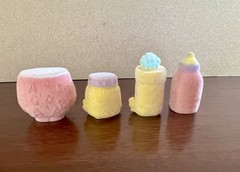 Season 2 Flocked Fuzzy Baby Shopkins Diaper Bottle Wipes Ga Ga Gourmet