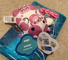 Cepia Cows vs Aliens Stickie