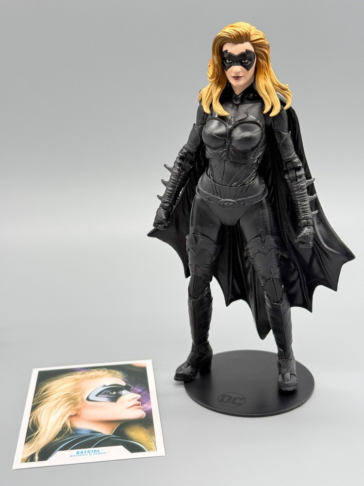 BATGIRL Batman Robin McFarlane 7″ DC Multiverse COMPLETE Action Figure loose