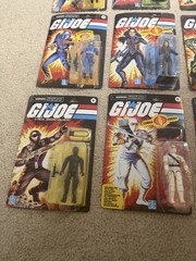 G.I. Joe Haslab 3 3/4 O-ring Figures Lot Of 12 MOC Reissues Walmart Transformers