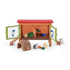 Farm World – 26 PC Little Pets Pen and Picnic Playset – Tiny Pets Farm Friend…