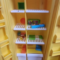 Vintage 1978 Barbie Dream Furniture Collection Refrigerator Freezer box extras