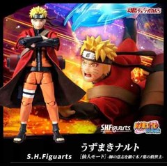 Bandai S.H. Figuarts Uzumaki Naruto Sage Mode -Savior of Konoha- Action Figure
