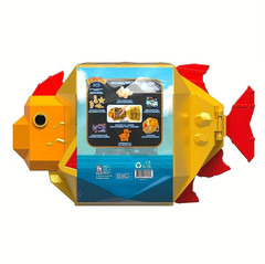 PhatMojo FISCH Head Captains Goldfish Bundle Action Figure Playset & 1 DLC