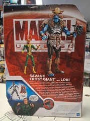 Unopened Savage Frost Giant and Loki Marvel Universe Walmart Exclusive Sealed