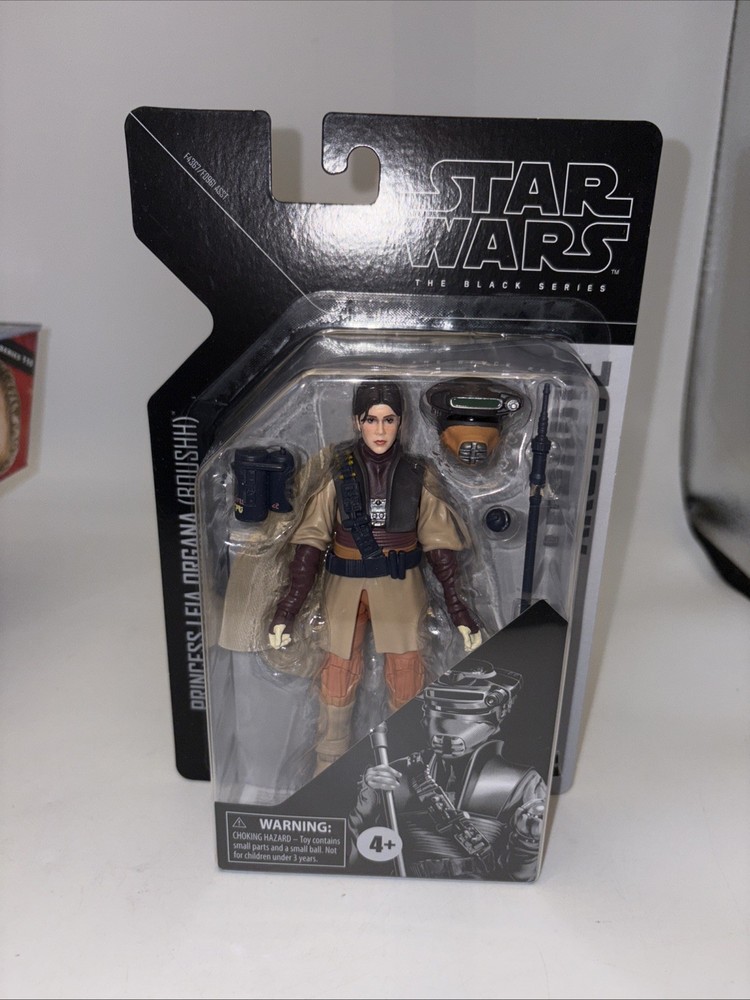 Star Wars Black Series: Archive Princess Leia Organa (Boushh) 6″ Figure New Nice