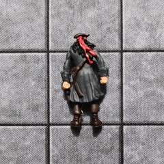 CAPTAIN JACK SPARROW Pirates of the Caribbean Mini Playset Figure Zizzle 1.25in