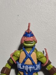 TMNT Savage Mikey 2015 Playmates Michelangelo Action Figure Complete