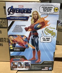 2018 Marvel Avengers Endgame Titan Hero Power FX Captain Marvel Figure Hasbro