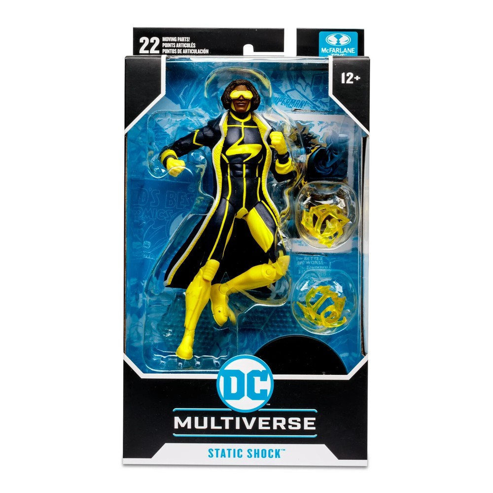 DC Multiverse Static Shock 7 Inch Action Figure New 52 McFarlane Toys