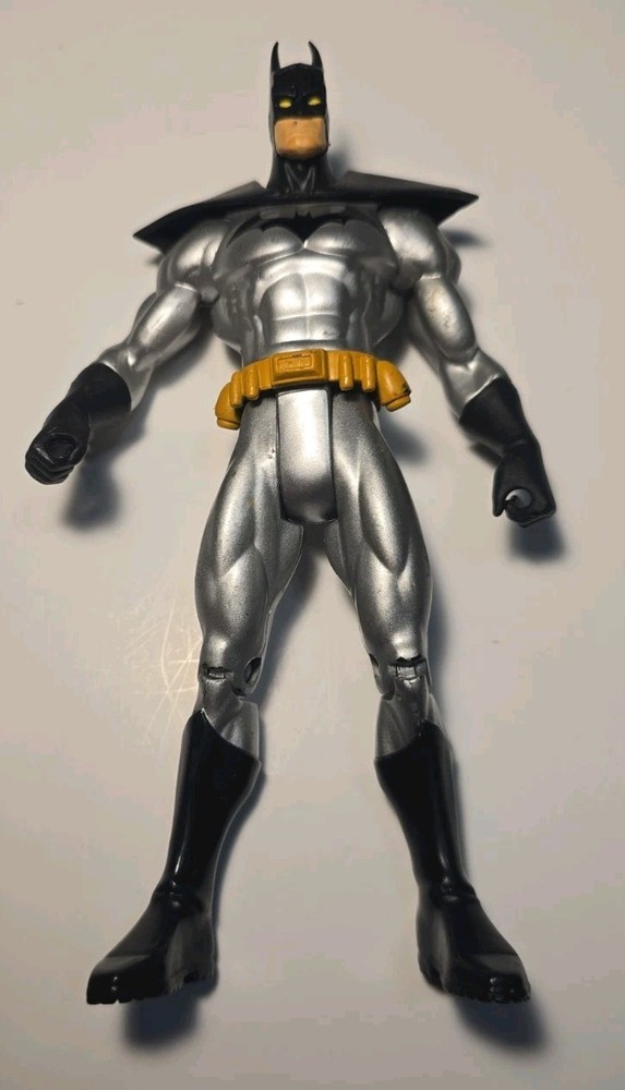 Batman Action Figure Silver 6.5 Inches (Tote D)
