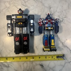 Vintage 1980s Transformers Lot Of 2 Voltron II And Voltron Dairugger 1984