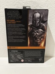 Star Wars Black Series The Mandalorian Din Djarin and The Child (Grogu) LOT B