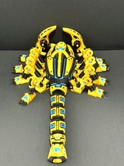 3D Printed Articulated Cyber Scorpion by Flexi, 9″ Full Articulated Fidget Toy
