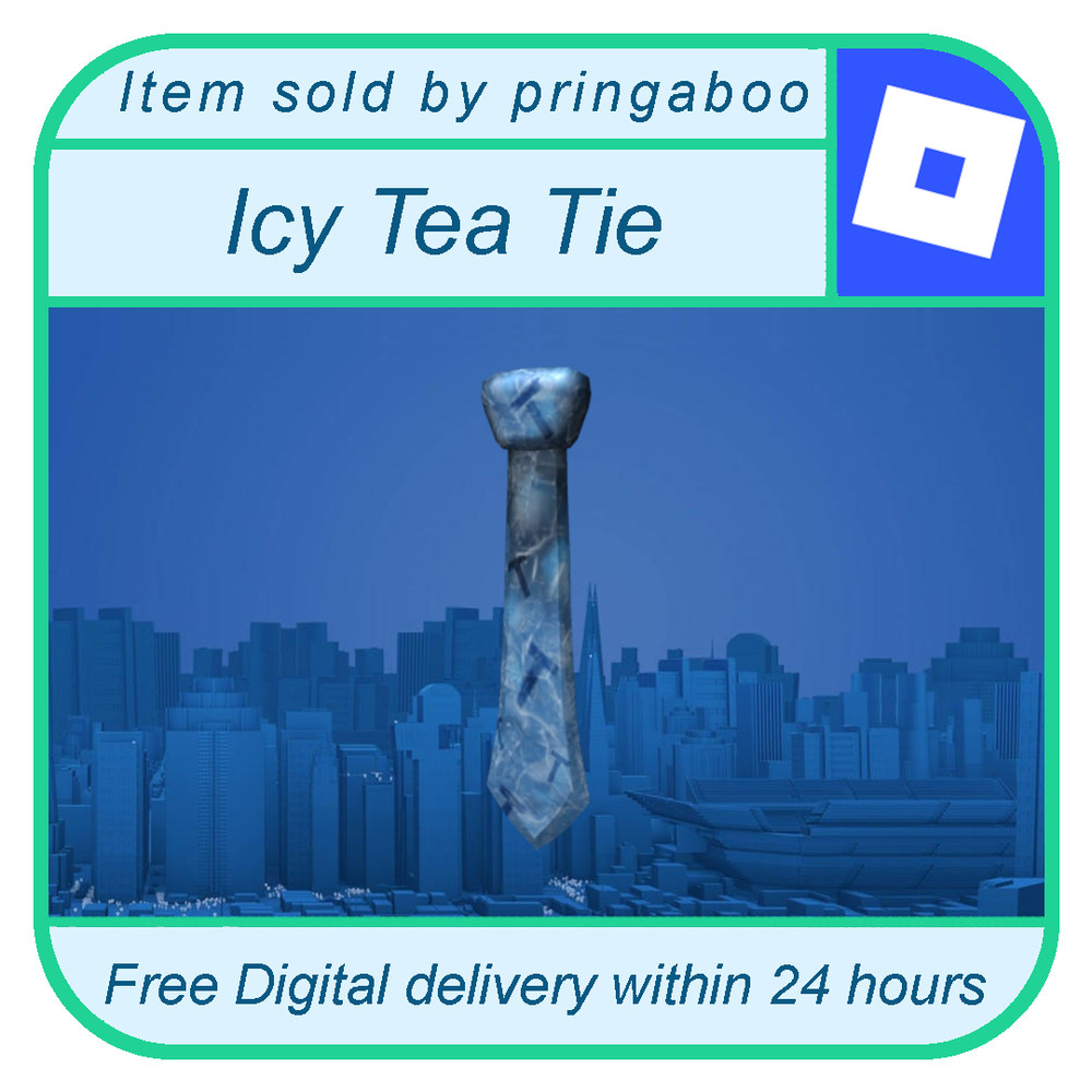 R0blox – Series 1 Toy Code | Icy Tea Tie | Delivers Digitally Within 24 hours