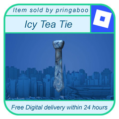 R0blox – Series 1 Toy Code | Icy Tea Tie | Delivers Digitally Within 24 hours