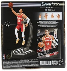 Atlanta Hawks 6 Inch Icon Edition Jersey Figurine Ages 4 and Up