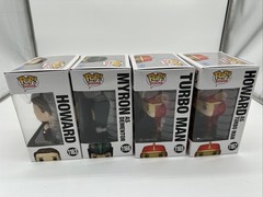 Jingle All The Way Funko Pop Lot Of 4 Howard Turbo Man Myron 1163 1165 1166 1167
