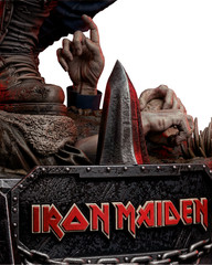 3D Printed Fan Art Iron Maiden Sculpture by Wicked3d