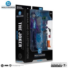 DC Multiverse McFarlane Edition Joker (Batman 1989) 7″ Figure w FREE POSTER