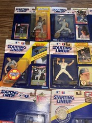 Huge Lot MLB Kenner Starting lineup SLU Nolan Ryan Bonds Clemente Collection
