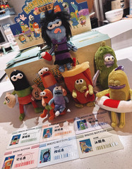 A Set X11 Space A Day In The Life Of Bikini Bottom Buddies Series Blind Box New