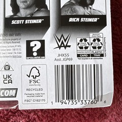 Mattel WWE Superstars Series 16 Rob Van Dam Action Figure w/ Soft Goods Gear