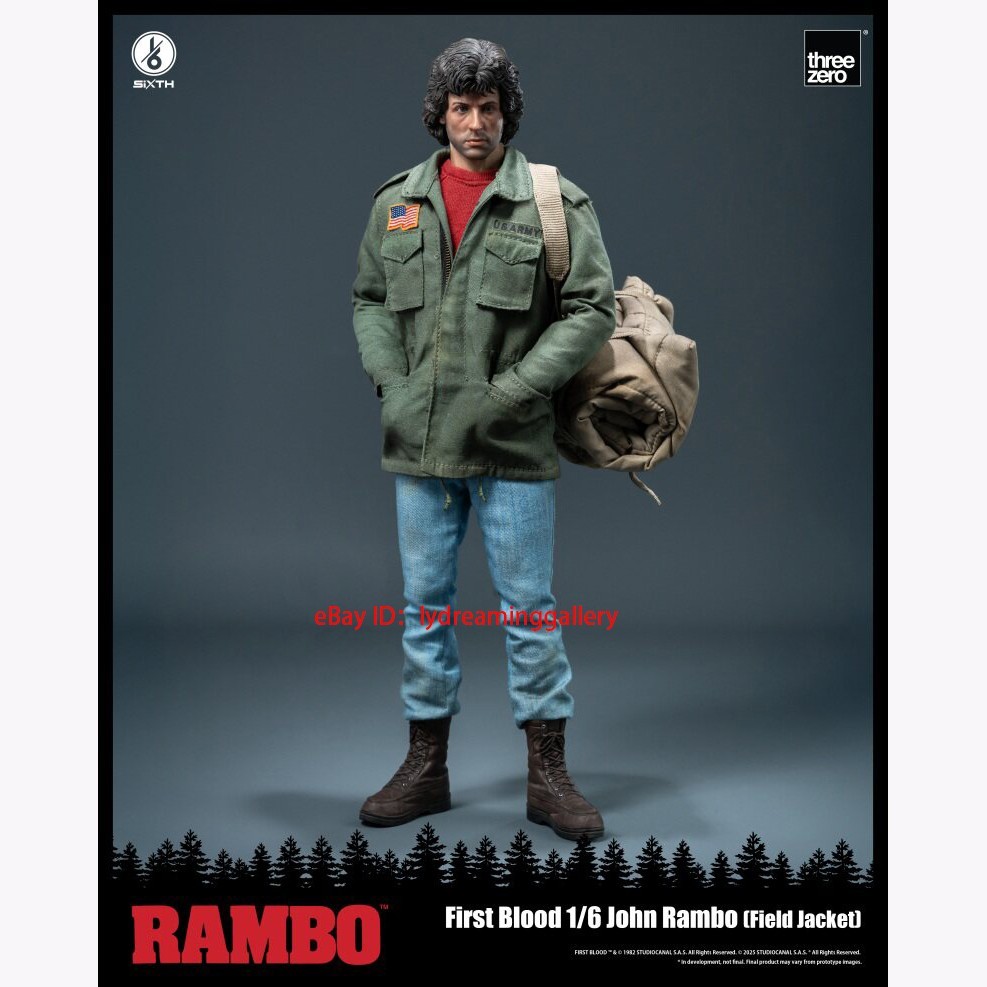 Threezero 3Z0553 First Blood John Rambo 1/6 Limited Collectible Action Figure