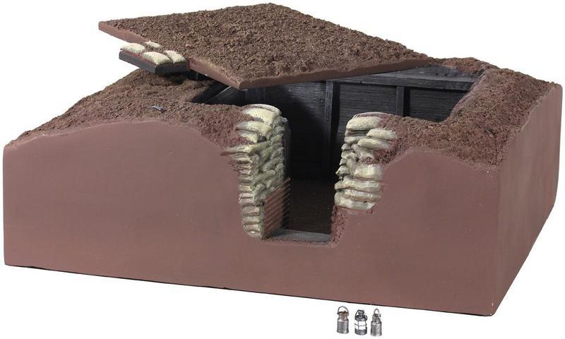 Britain 51016 WWI British Trench Section No.3, Regimental Aid Post – 5 Piece Set