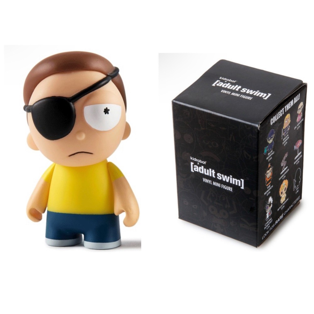 Kidrobot Adult Swim Series 2 Evil Morty 3″ Vinyl Mini Figure Chase 1/48