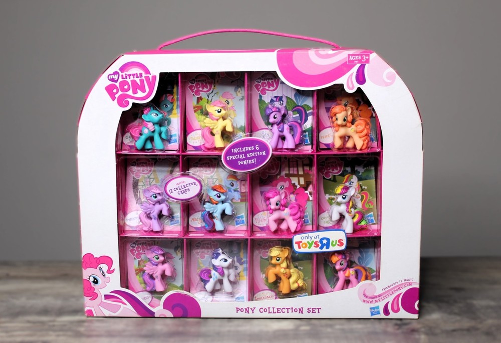 Hasbro My Little Pony Collection Set 2011 Toy R Us Exclusive 12 Figures Sealed