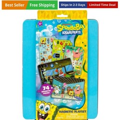 Spongebob Squarepants Magnetic Playset, 74 Magnets
