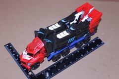 USED Transformers Robots in Disguise Mega Optimus Prime Large Action Figure 2015