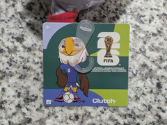 Jazwares FIFA® World Cup 2026 USA 8 Inch Plush Official Clutch™ Bald Eagle